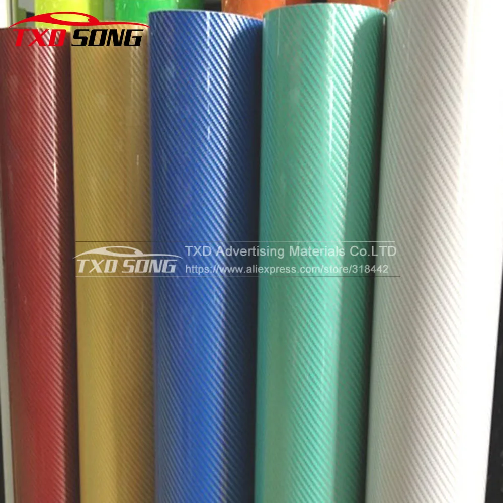 Buy 2D carbon fiber vinyl sticker with free shipping