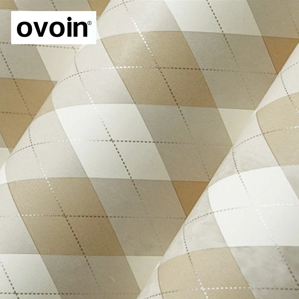 Kontemporer Netral Argyle Berlian Geometris Grafis Wallpaper