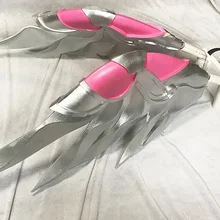 Overwatch Angela Ziegler Mercy Skin Pink Cosplay Replica Wings