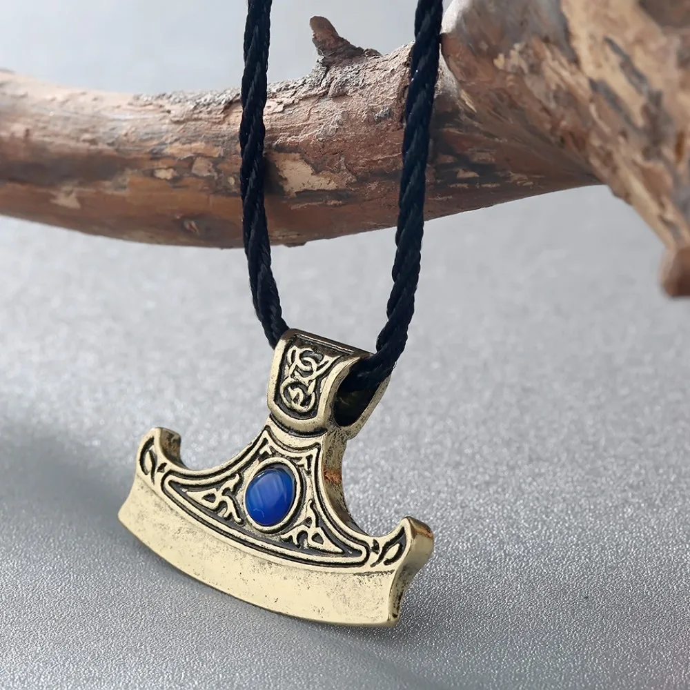 Kinitial Axe of Perun с циркониевой подвеской ожерелье Sekira мужские ювелирные изделия