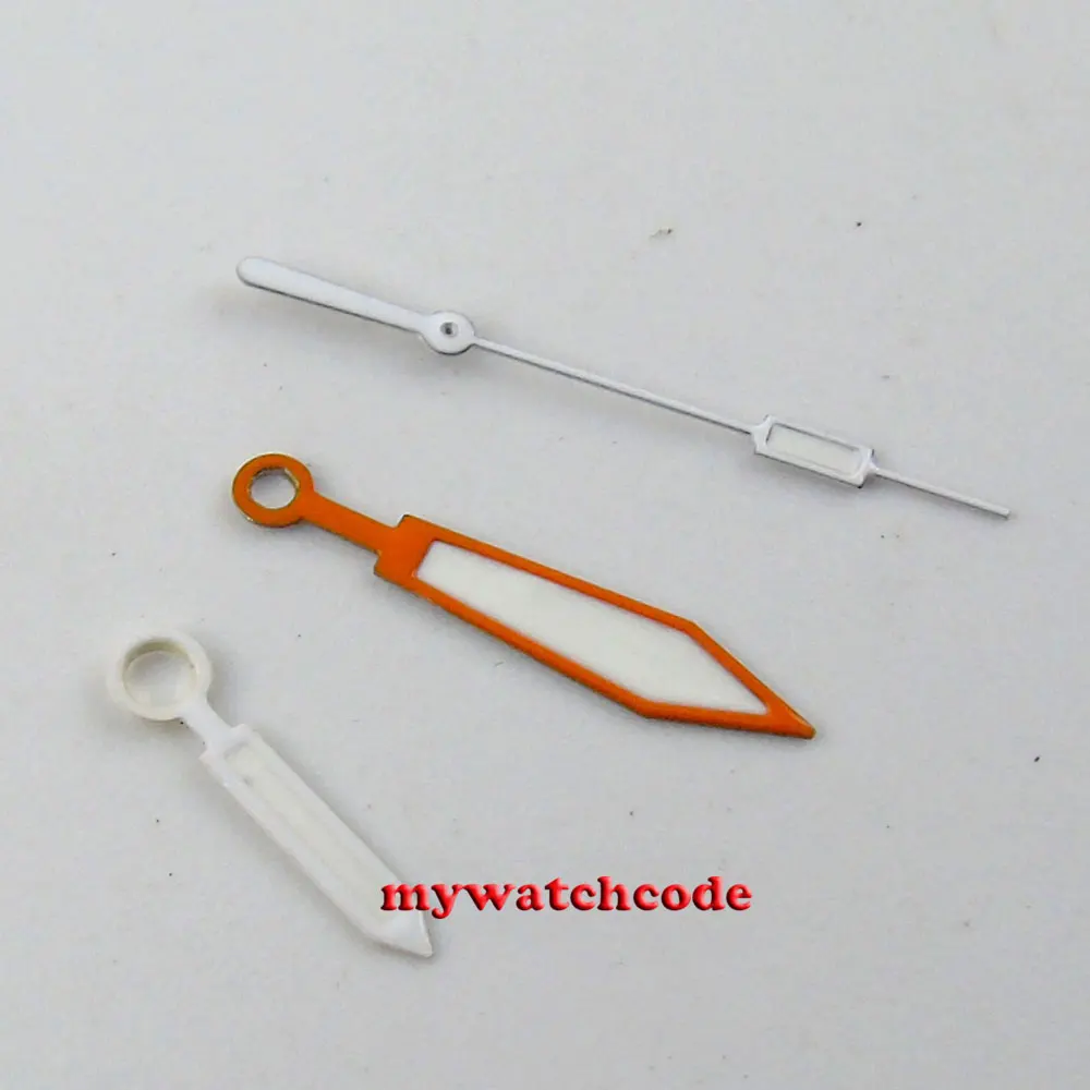 Оранжевые часы pluprof SUPER LUME подходят для miyota 8205 8215 821A mingzhu DG 2813 Чайка ST1612 TY2806|hand|hand watch