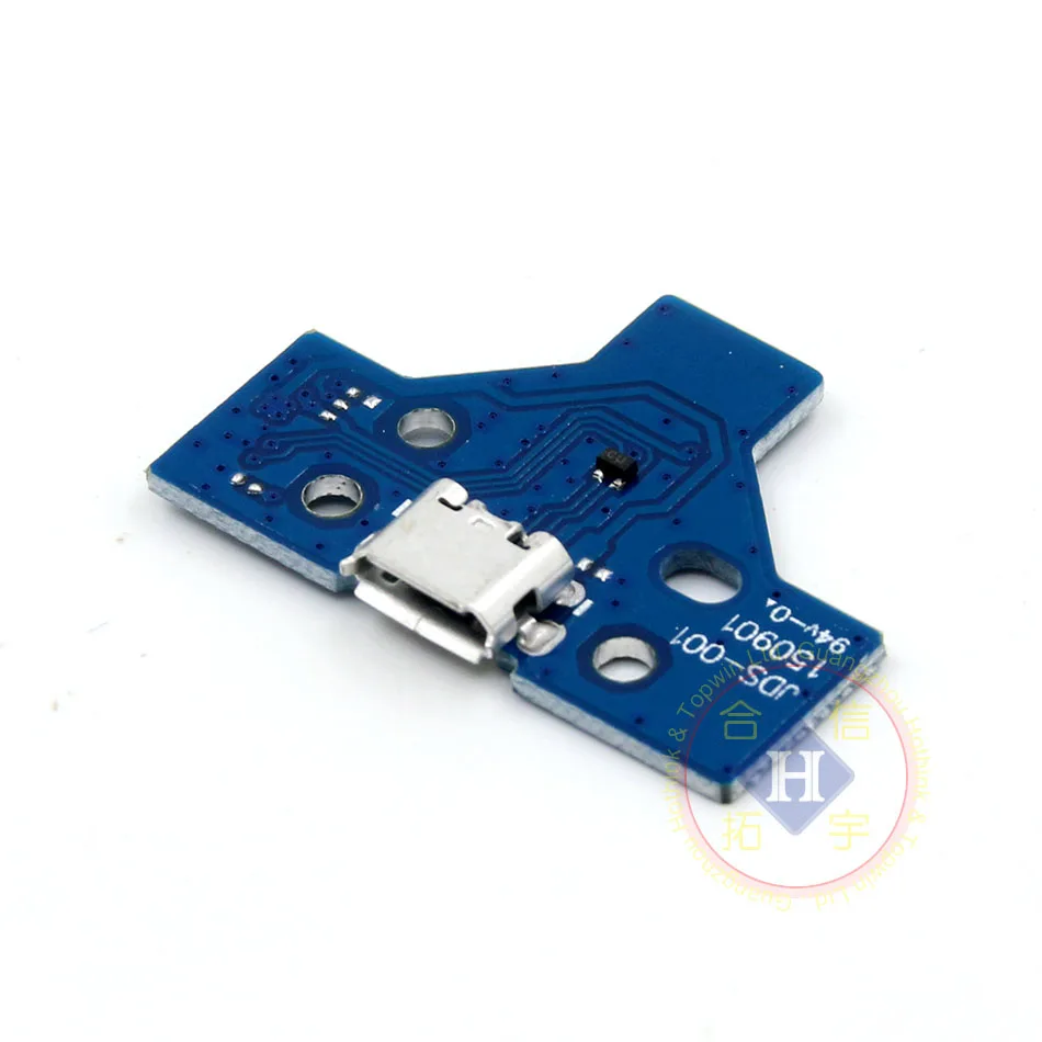 HOTHINK 50 компл./лот JDS-011 JDS-030 JDS-040 JDS-055 USB плата с зарядным портом с кабелем для PS4 PRO Slim контроллер запчасти для ремонта