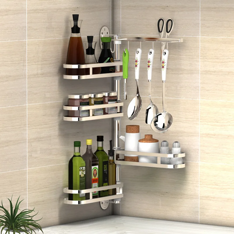 Creatice Kitchen Storage Rack Wall for Living room