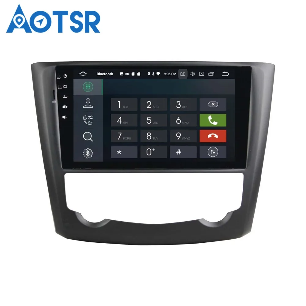 Cheap Aotsr Android 8.0 7.1 GPS navigation Car DVD Player For Kadjar 2016 Full Touch multimedia radio recorder 2 DIN 4GB+32GB 2GB+16GB 1