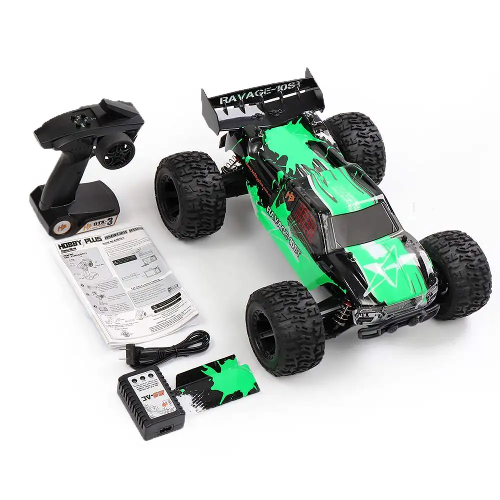 HobbyPlus RAVAGE-10ST 1/10 2,4 г 4WD RC гоночный автомобиль Транспортное средство модель Электрический Truggy внедорожный RTR игрушки для помещений подарки