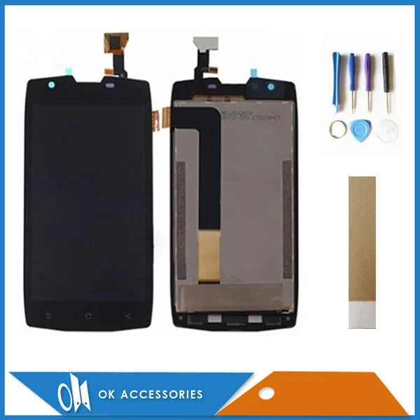 

5.0" For Archos Sense 50X LCD Display+Touch Screen Digitizer Assembly Black Color With Tools Tape