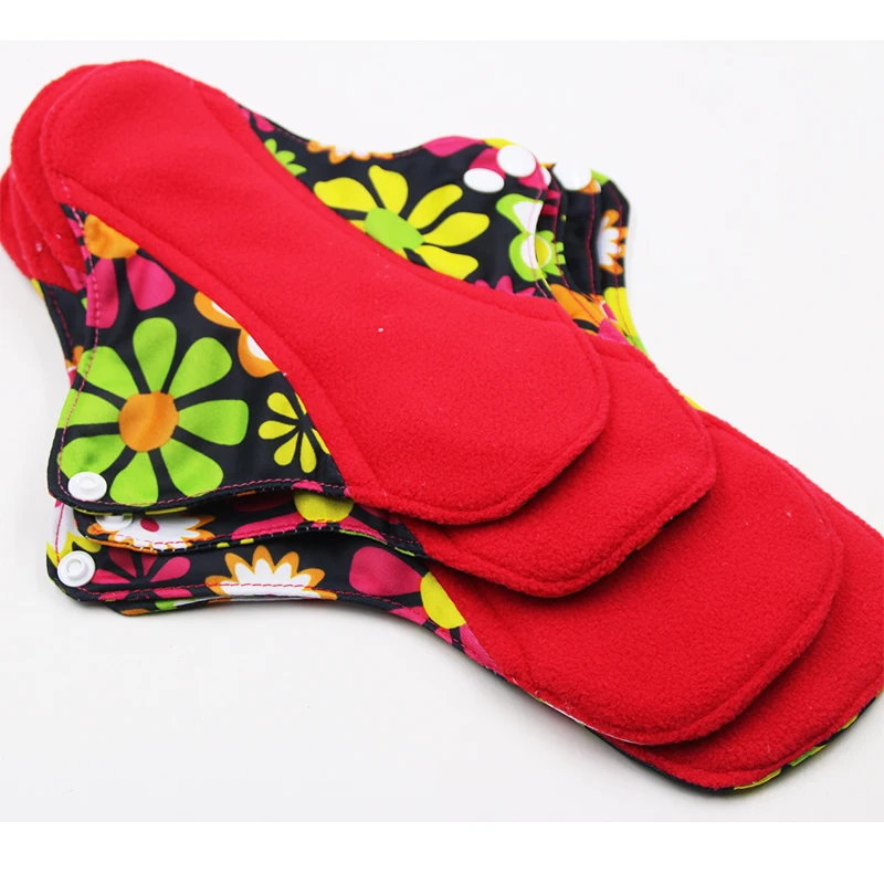4 sizes waterproof cloth incontinence pads, washable heath care surprise Mama menstrual pads for