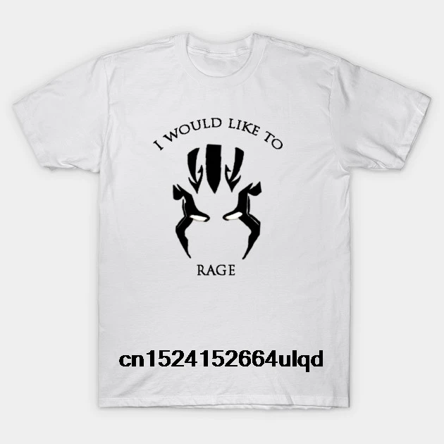 

100% Cotton O-neck Custom Printed Tshirt Men T shirt I would like to RAGE - Critical Role Women T-Shirt