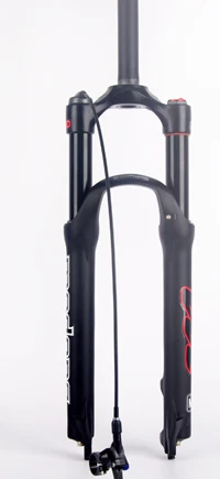 Велосипедная вилка MTB Supension Air 26/27. 5/29er дюймов, подвесная вилка для горного велосипеда, амортизирующая велосипедная амортизирующая леска - Цвет: 26 RL Matte