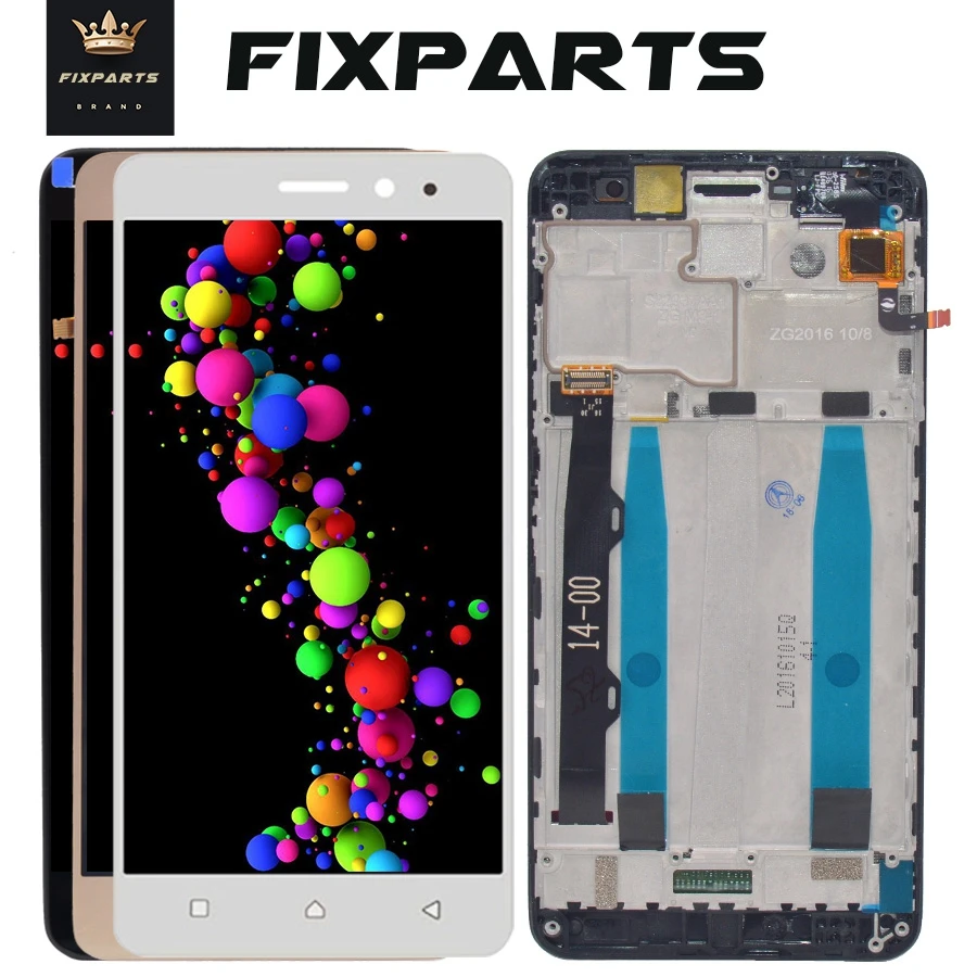 Цена Lenovo K6 power font b lcd b font дисплей кодирующий преобразователь сенсорного экрана в сборе с рамкой K33a42 k33a48 сменный инструмент 5,0