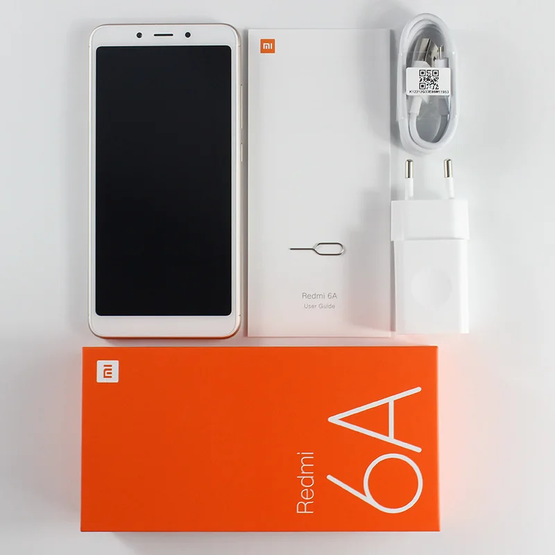Мобильный телефон Xiaomi Redmi 6A с глобальной версией 2 ГБ 16 четырехъядерный процессор