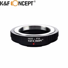 Крепление объектива переходное кольцо для M39 для Leica винт объектив Fuji X-Pro1/X-E1/X-M1 Камера m39-fx