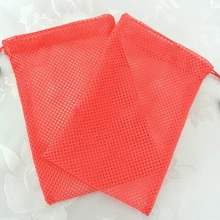 100 шт. сетки drawstring сумка ювелирные изделия мешок сетка mesh подарок сумка логотип для подарка wilget ювелирные изделия