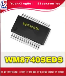 Бесплатная Доставка 10 шт./лот WM8740 wm8740seds SSOP-28