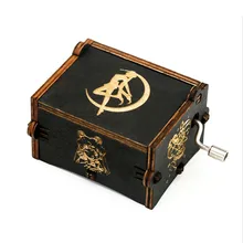 Antique Carved Wood Music Box Game of Thrones Sailor Moon Hand Crank Wooden Music Box Theme Birthday Gift,Christmas Gift Antique Carved Wood Music Box Game of Thrones Sailor Moon Hand Crank Wooden Music Box Theme Birthday Gift,Christmas Gift