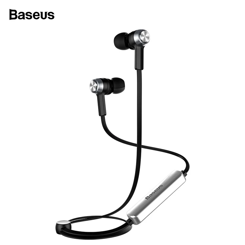 Koop Baseus B11 Magneet Draadloze Bluetooth Oortelefoon Sport V4.1 Bluetooth Headset Hoofdtelefoon Met Microfoon Stereo Oordopjes Voor Iphone Xiaomi
