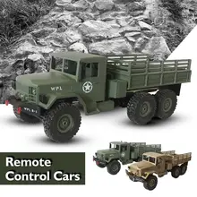 WPL автомобильный аккумулятор для детей 1/16 WPL 6WD гусеничный военный багажник B-16 гусеничный пульт дистанционного управления модель автомобиля детская игрушка