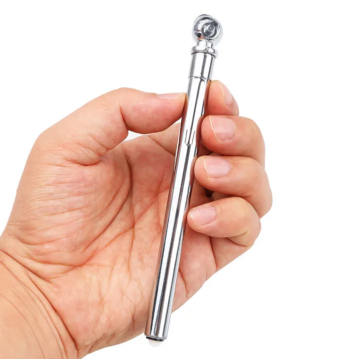Buy Metal Pen shape Tire Pressure alarm Gauge meter