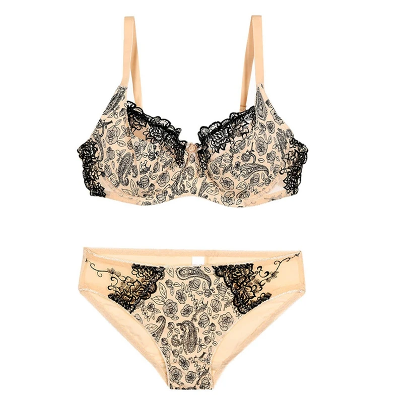 DaiNaFang Brand Hot Sale CDEFG Cup Bras Sets For Womens Lace Sexy Underwear Fashion Female Lingerie Ladies Brassiere Briefs sexy bra and panty set