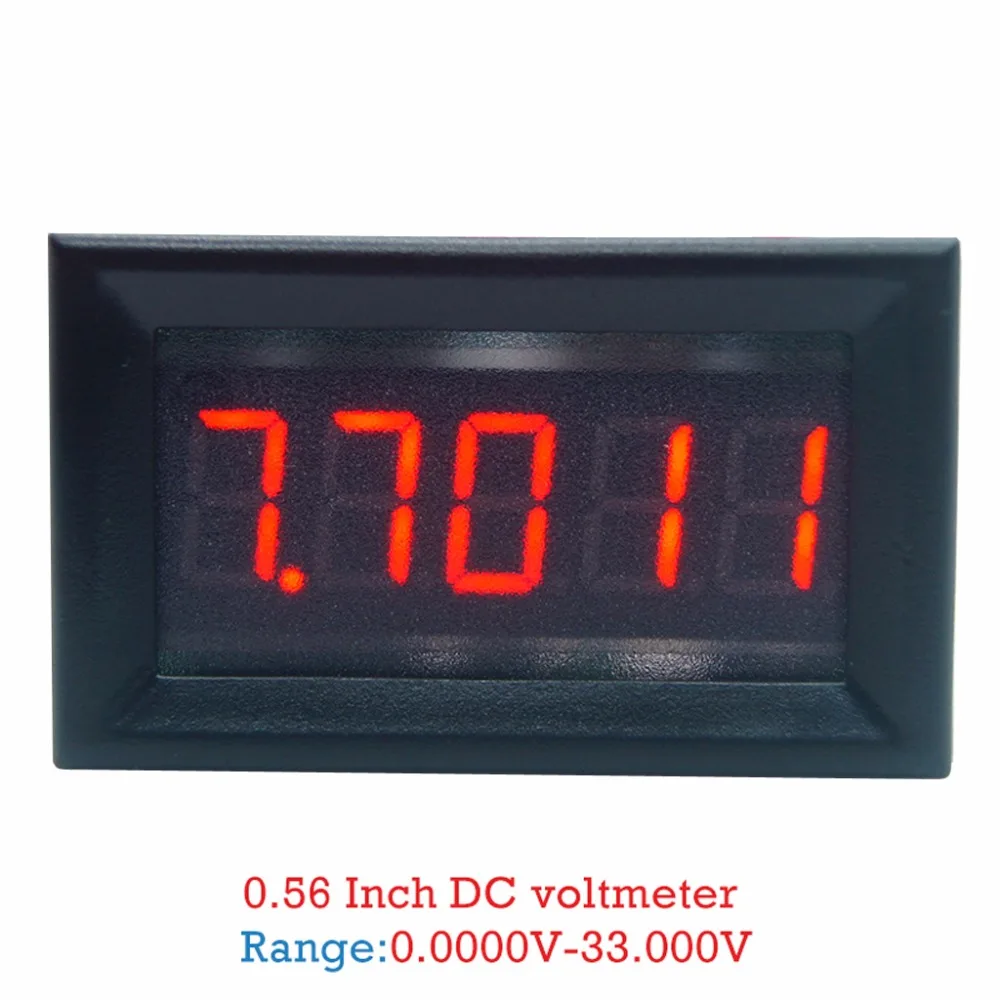DC 0-33,000 V(0-33 V) цифровой вольтметр 5-знака после запятой бит высокой точности Напряжение метр тестер инструменты