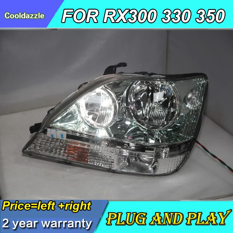 1998 1999 2001 2002 год Herrier Kluger фара для Lexus RX330 RX300 R350 фары