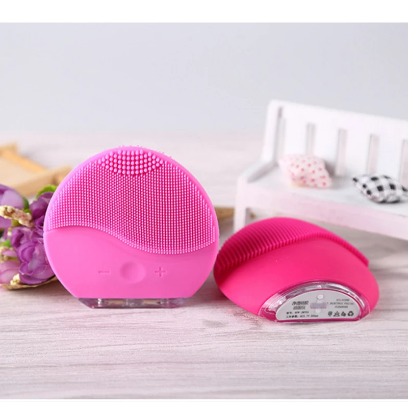 Cepillo de limpieza facial ultrasónico eléctrico limpieza facial limpieza de la cabeza negra limpiador de poros resistente al agua silicona cuidado de la herramienta facial Cepillo de limpieza facial ultrasónico eléctrico limpieza facial limpieza de la cabeza negra limpiador de poros resistente al agua silicona cuidado de la herramienta facial