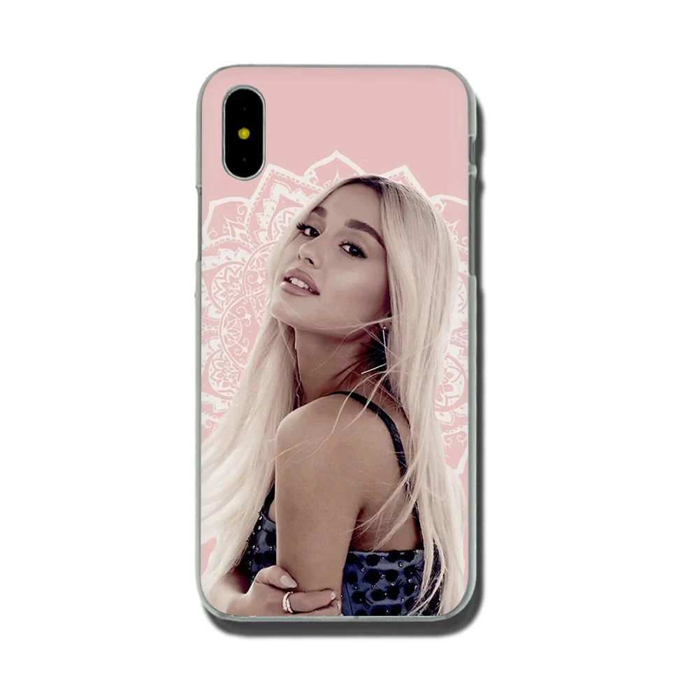 Жесткий чехол для телефона Ariana Grande для iphone 5 5s 6 6s 7 8 plus X XR XS MAX 11 pro Max - Цвет: H4