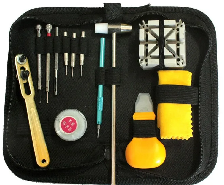 

Free shipping Latest 10pcs Watch tool repair kit for rolex watch hobbyist and watch repairer