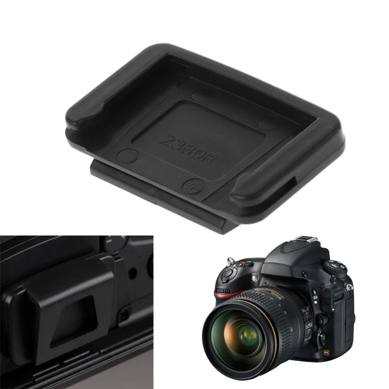 

OOTDTY Camera Accessories Eyepiece Cup Rectangle Viewfinder Cover for Nikon D80 D90 D3000 D3100 D5000 Camera Tools