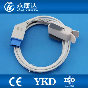

Nihon Kohden 14pin Direct Reusable Adult finger clip spo2 probe for medical equipment
