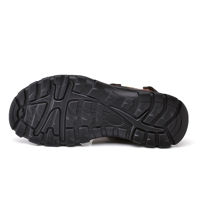 Aberto Dos Ocasional Do Palavra Pé Sapatos Sandálias High Selvagem Homens end Das Verão dark Brown Preto De Dedo Novo Praia w6Xq8