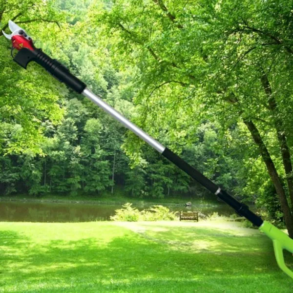 Free shipping electric Telescopic scissors orchard font b garden b font electric pruner WS P 1
