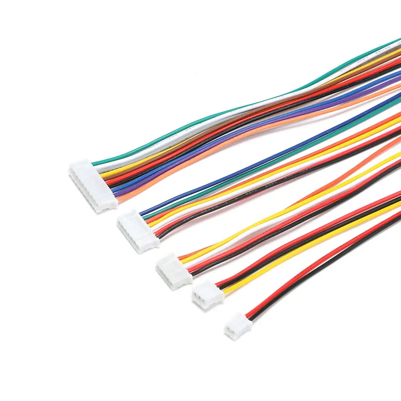 

5-10pcs/lot JST PH 2.0 2/3/4/5/6/7/8/9/10 Pin Pitch 2.0mm Connector Plug Wire Cable 100MM Length 26AWG