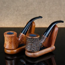 Бесплатные инструменты подарочный набор плоское дно молоток Бриар Труба 9 мм фильтр ручной работы курительная трубка табачная труба гравированная мини Бриар деревянная труба