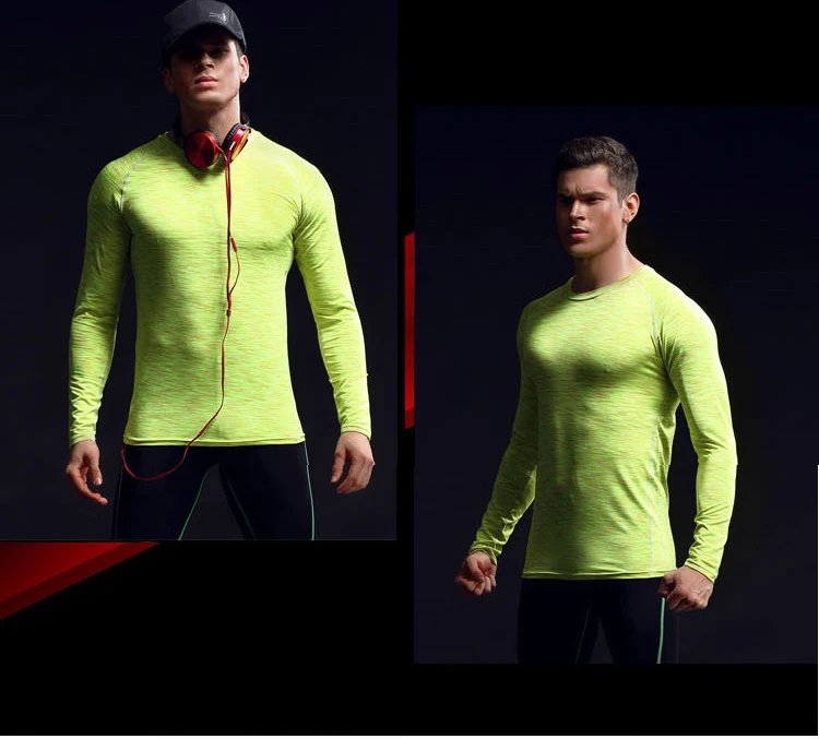 LANTECH, мужская рубашка для спортзала, для фитнеса, для занятий спортом на открытом воздухе, для бега, компрессионные колготки, для спортзала, эластичные рубашки с длинным рукавом, Майки