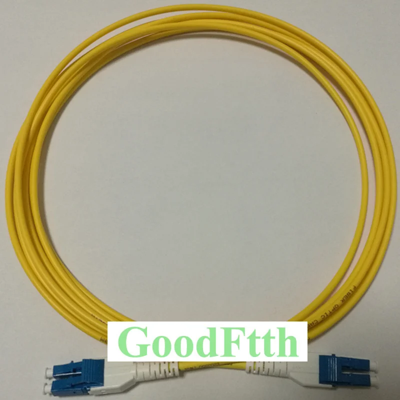 Fiber Patch Cord LC-LC UPC Uniboot SM Duplex GoodFtth 20m 25m 30m 35m 40m 45m 50m 60m 70m 80m 10pcs/lot оптический патчкорд lc lc duplex uniboot push pull boot 50 125 om4 frnc ull 5 м