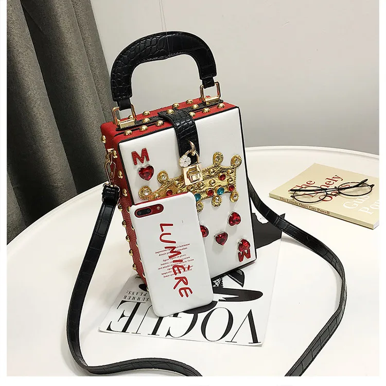 TOYOOSKY новая роскошная сумка через плечо популярная женская сумочка с бриллиантами королевская Сумочка Высокое качество сумки на плечо вечерние сумки клатч