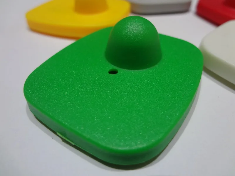 Etiqueta de segurança quadrados eas rf duro