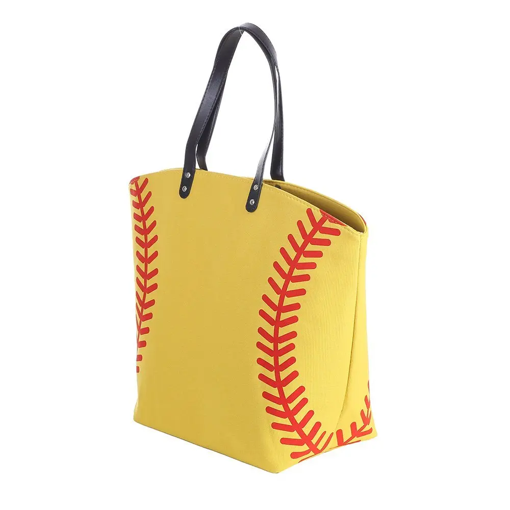 AFBC Large Baseball Tote Bag Prints Utility Totein Shoulder Bags from