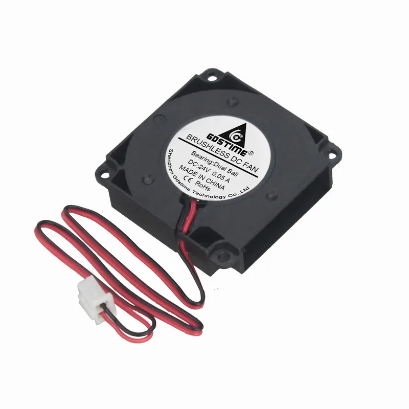 10 pces gdstime 24 v dc ventilador
