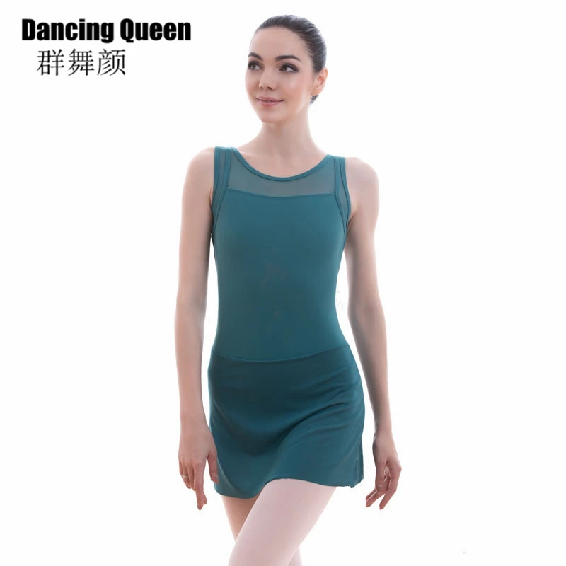 

3 Colors! Adult Mesh Professional ballet Gymnastics Leotards for Women Ballet Dancewear ballet leotard for ballerina 02D0080