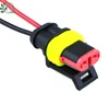 1set 2 Pin Auto Way Male & Female Waterproof Electrical Connector Plug with cable ► Photo 3/4