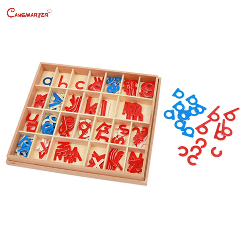 Beech Wooden Montessori Toys Small Movable Alphabet Box Toddlers Preschool Language Exercises Educational Toy and Games LA014-3 Beech Wooden Montessori Toys Small Movable Alphabet Box Toddlers Preschool Language Exercises Educational Toy and Games LA014-3