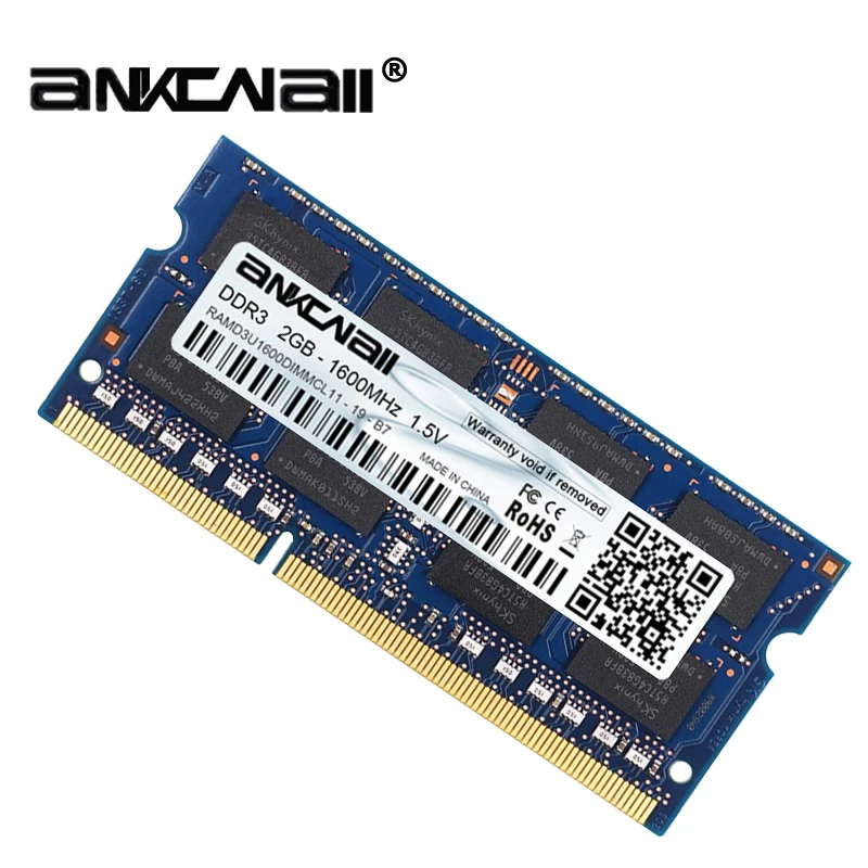 DDR3 ram 2 Гб(2 шт x 2 Гб) 1333 МГц 1600 МГц PC3-10600/12800 для Intel ноутбука Память DIMM 1,5 V 204Pin