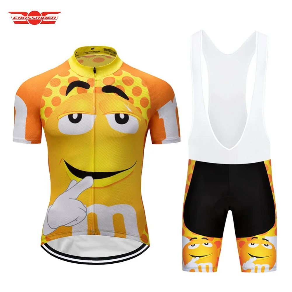 Funny Cycling Jerseys Bib Set MTB Mountain Bike Clothing Men's Short Set Ropa Ciclismo Bicycle Wear Clothes Maillot Culotte cycling jerseys set