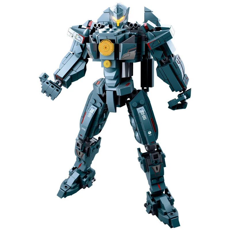 

Pacific Rim Mech Revenge Wanderer Model Building Blocks DIY Bricks Educational Toys For Kids Birthday Gifts Compatible Legoe
