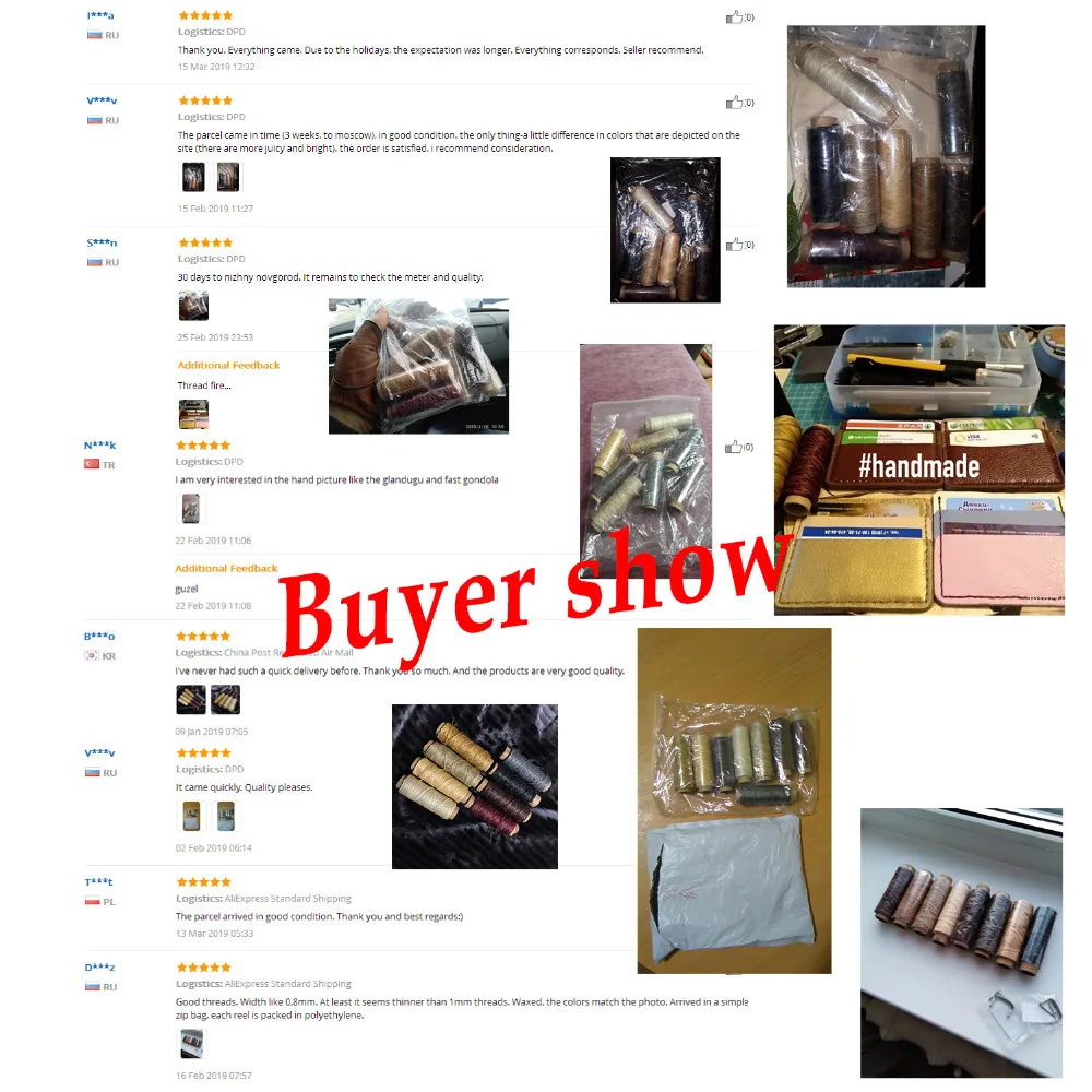 Leather Sewing Tools 8 Rolls Waxed Thread Cord For luggage Shoes Leather Repair 30m Assorted Colors 150D DIY Leather Craft Hand Sewing Waxed Threads