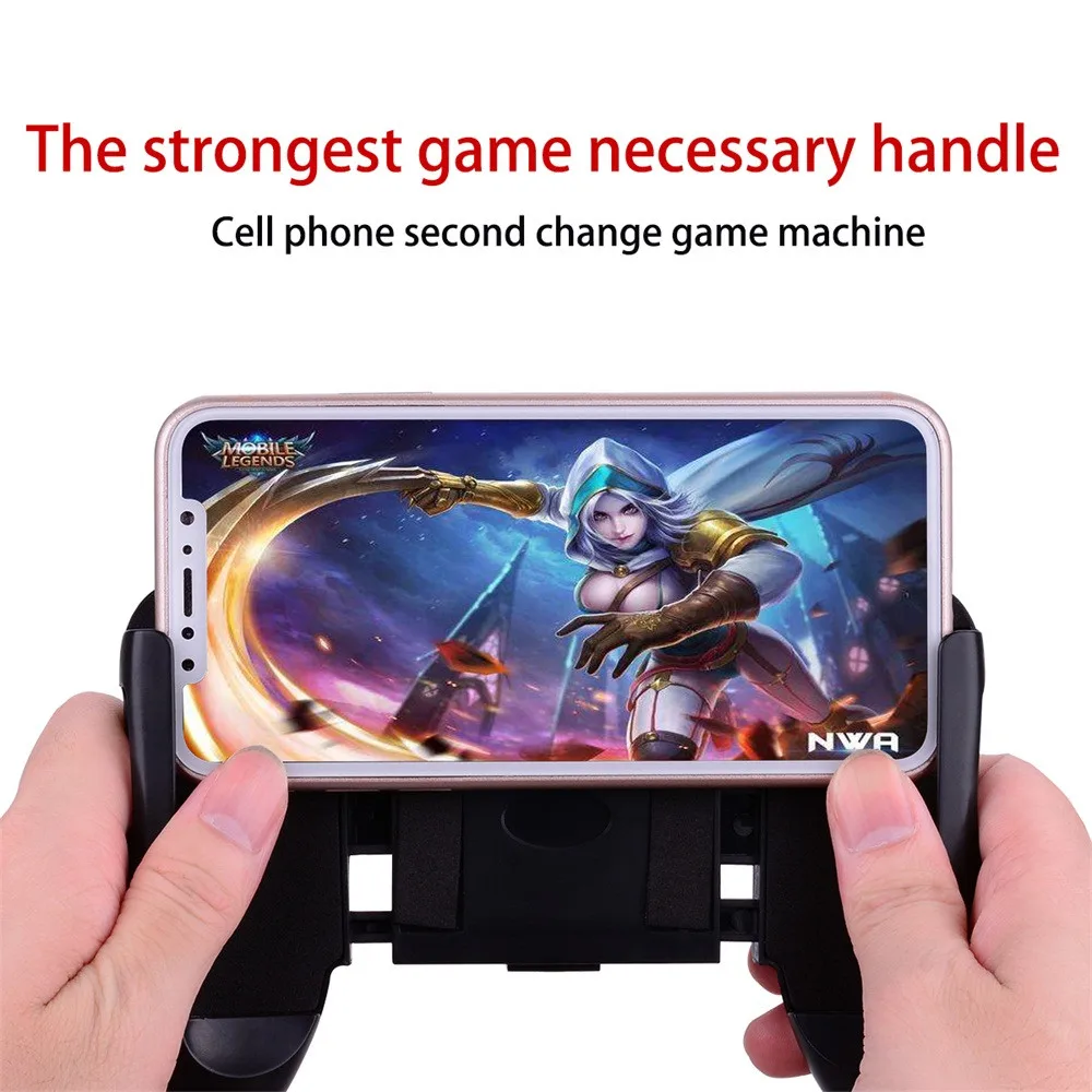 

Smartphone Mobile Gaming Trigger Fire Button Handle ShooterControllerFor PUBG BL Cell Phone Gaming Adapter Accessories