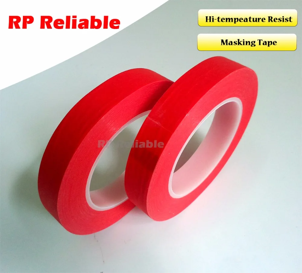 1x 10mm*33M*0.25mm PET Masking Paper Tape for PCB SMT Electroplating
