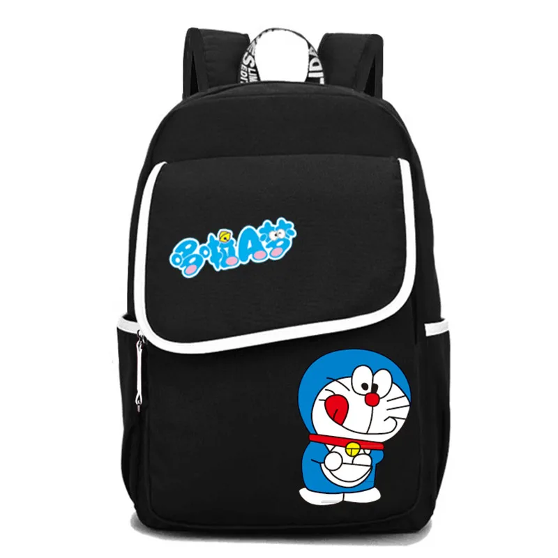 

Anime Doraemon Kawaii Palm Civet Printing Backpack Canvas School Bags Cartoon Kawaii Travel Bagpack Laptop Backpack Rugzak